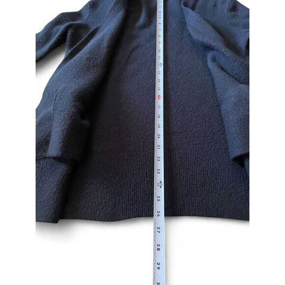 MADEWELL Woman’s Black Blend Wool Open Front Cardigan Size XS Good Condition - Picture 6 of 9